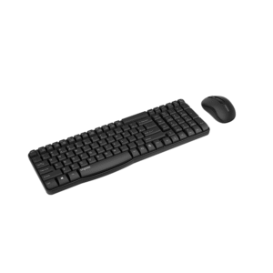 Alternative view of RAPOO X1800s Wireless Optical Keyboard and Mouse (Black)