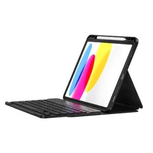 Alternative view of iPad Pro11(2024) 11inch- WiWU Protective Keyboard Case AR Layout -Black