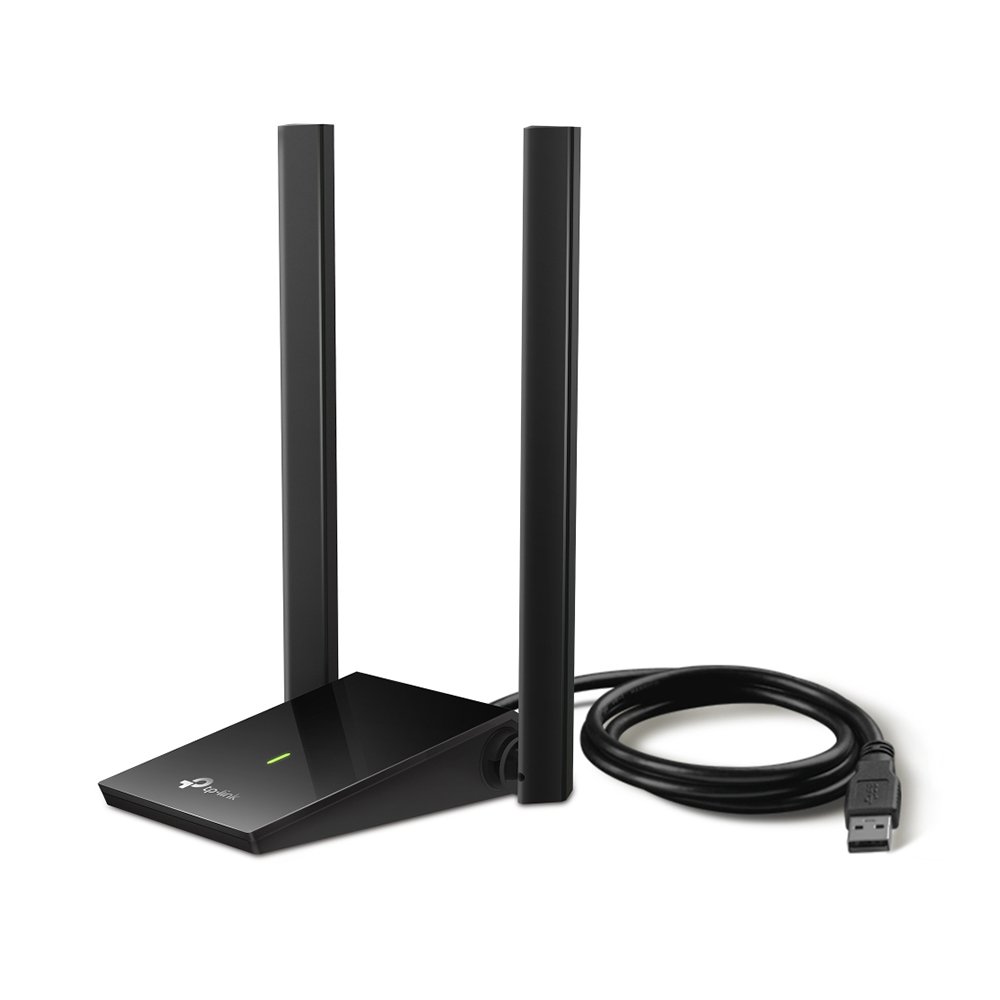 Open Box TP-Link Archer T4U Plus AX1300 Dual Antennas High-Gain Wireless USB Adapter