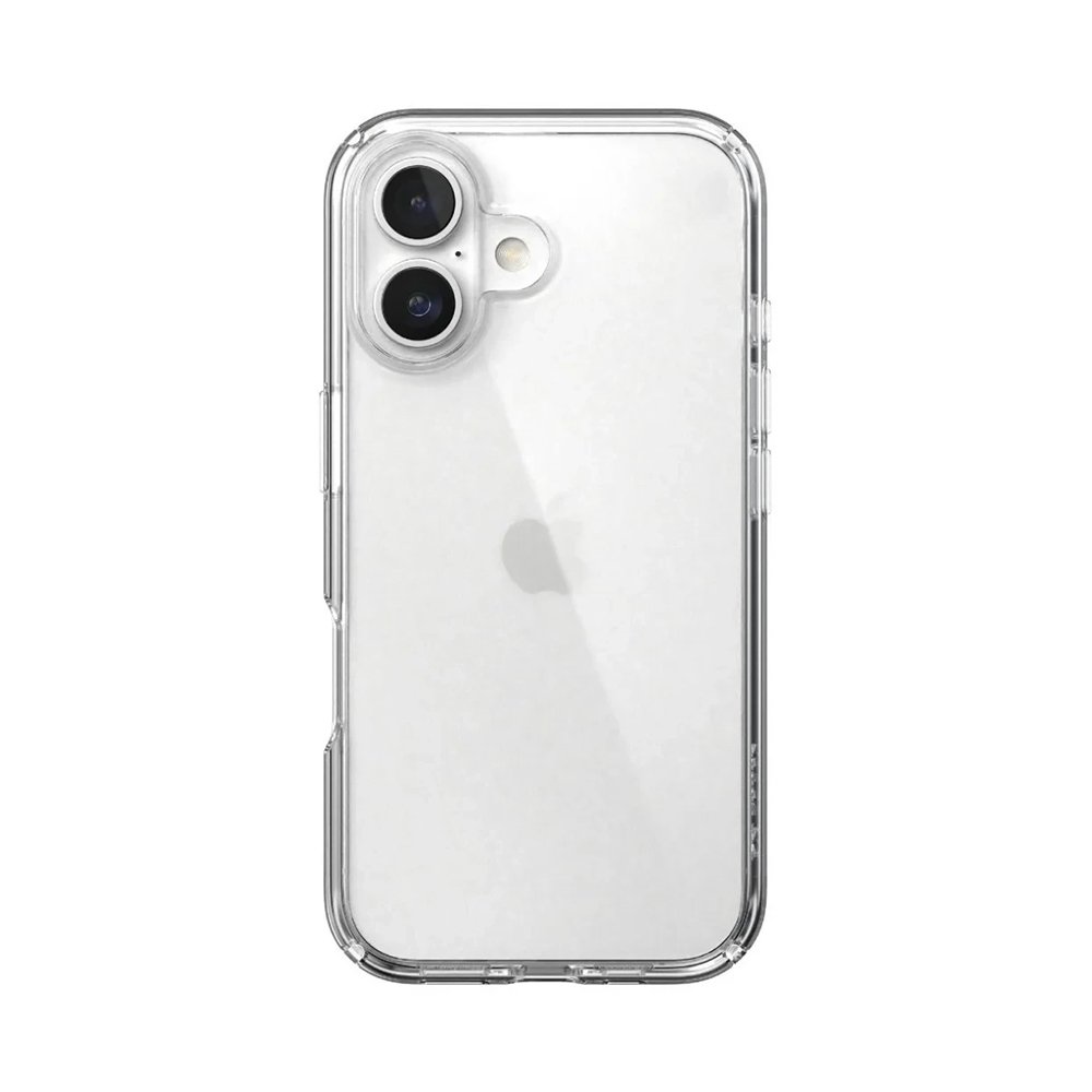 iPhone17- Berlia Hygienic Protection Scratch Proof Case -Transparent