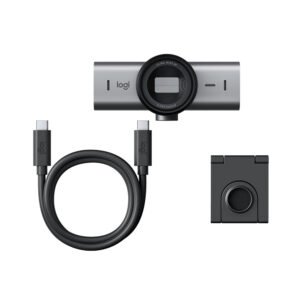 Logitech® MX BRIO 4K Ultra Collaboration and Streaming Webcam 960-001559 (Black) - Image 5