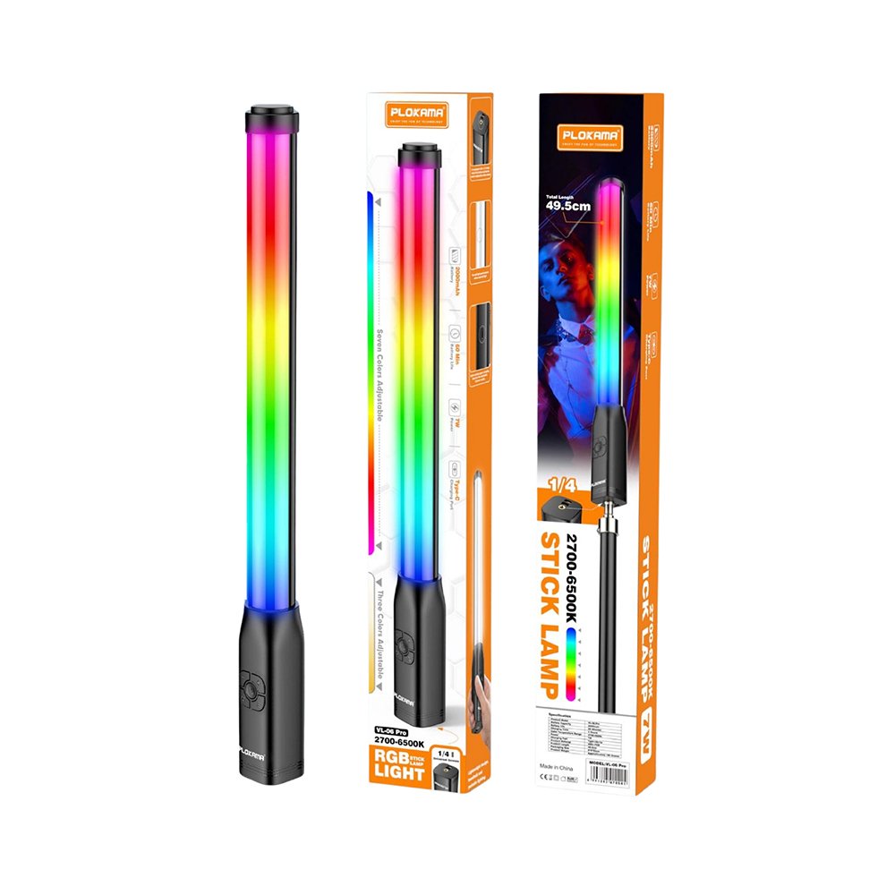 PLOKAMA VL-06 2700-6500K 7W LED Light