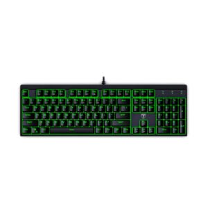T-DAGGER ESCORT Blue SW White Backlight Wired Mechanical Gaming Keyboard T-TGK303-BL (Black)