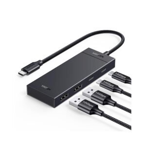 UGREEN 35583 CM806 4-Port USB3.2 Gen2 Hub 10Gbps 0.3m (Black)