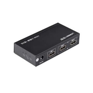 UGREEN 40201EU CM619 HDMI Splitter 1-in 2-Out 4K 30Hz (Black)