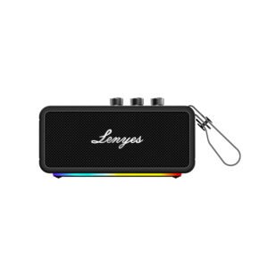 LENYES S876 ELEGANCE 90W RGB Wireless Speaker (Black)