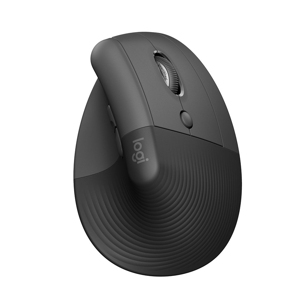 Logitech® LIFT for Business Vertical Ergonomic Wireless Mouse 910-006494 (Black) - Image 2