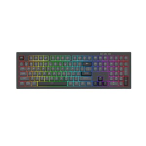 REDRAGON CRUX Full Size Wired RGB Membrane Gaming Keyboard K518-RGB-GB (Black)