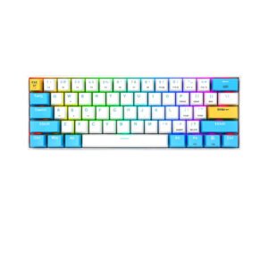 REDRAGON DRACONIC PRO White SW Bullet-B 60% 3-Modes RGB Mechanical Gaming Keyboard K530W-RGB-PRO (White/Blue)