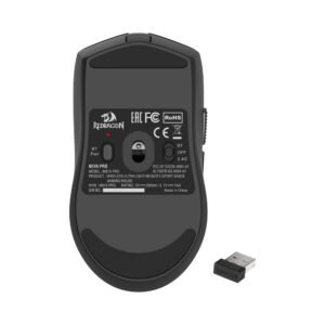 REDRAGON NEVA PRO 3-Modes Connection Ultra Light-Weight E-SPORTS Gaming Mouse M815-PRO (Black) - Image 4