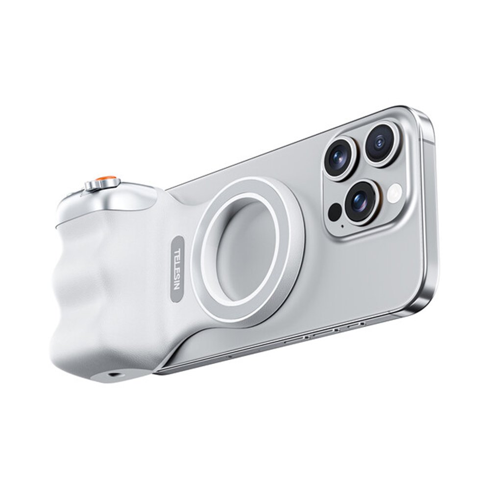 TELESIN TPMP001-01 Fun Shot Magnetic Grip2 (White)