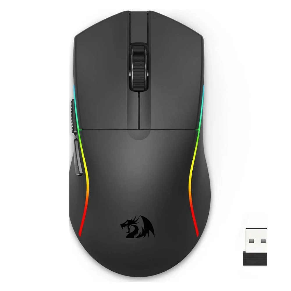REDRAGON DEICIDE LITE 3-Modes Connection RGB Gaming Mouse M816-LIT (Black)