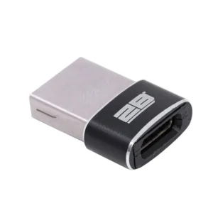 2B CV150 USB-A Male to USB-C Female Adapter (Black)