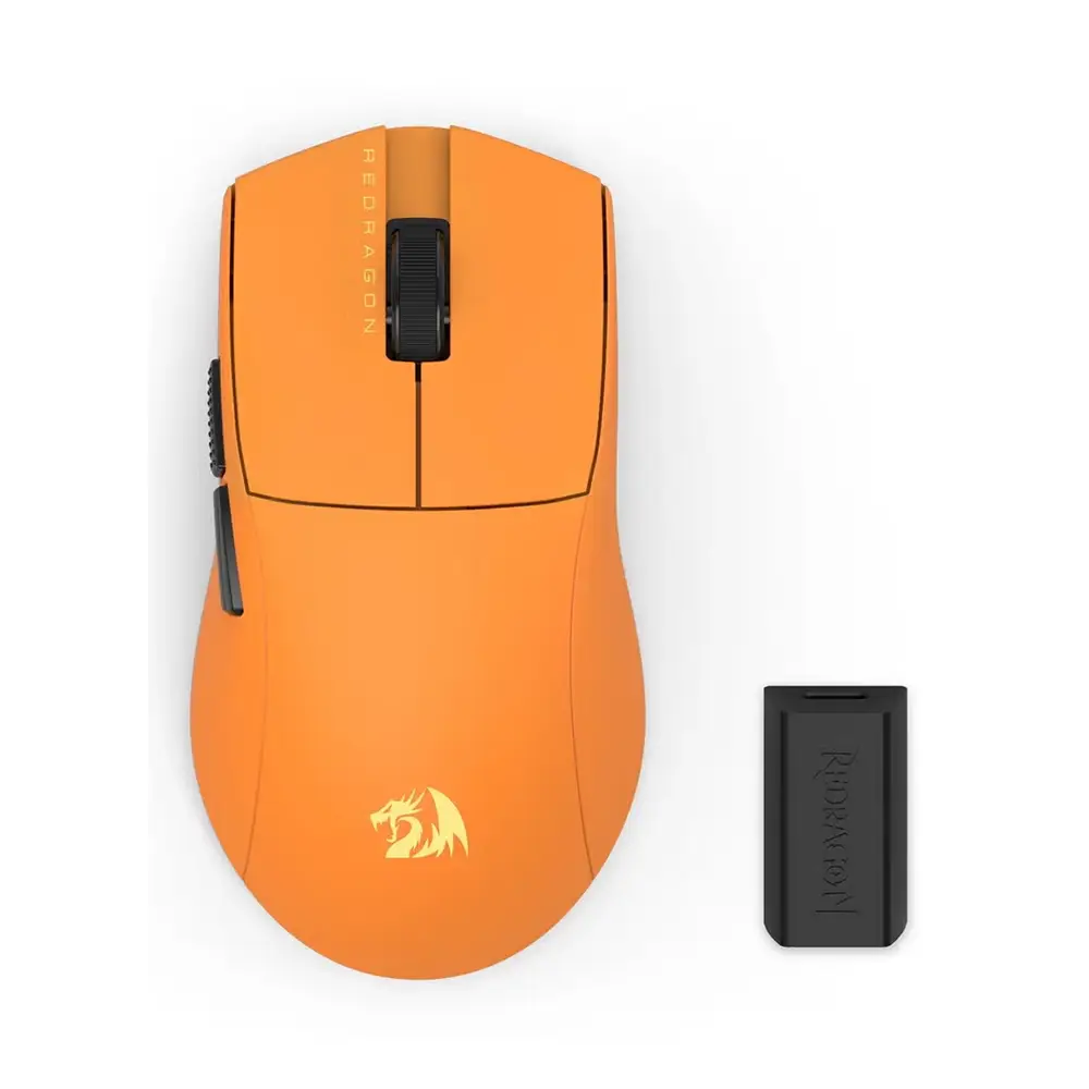 REDRAGON SPARDA 3-Modes Light-Weight Gaming Mouse M919OB-ULT (Orange)