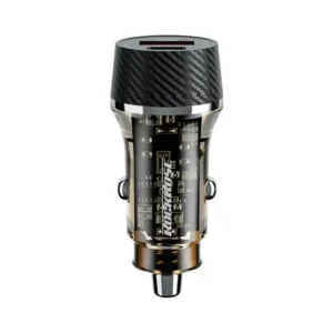 ROCKROSE RRCC17 EXPLORER G48 18W/30W Dual-Port Quick Charge Car Charger (Black)