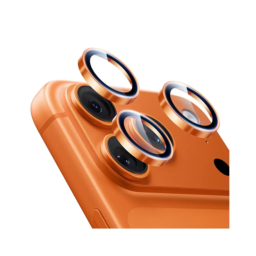 iPhone17ProMax- Banana Lens Screen Protector (Orange)