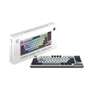 msi FORGE GK600 TKL  US Layout 3-Modes RGB Mechanical Gaming Keyboard - Image 3