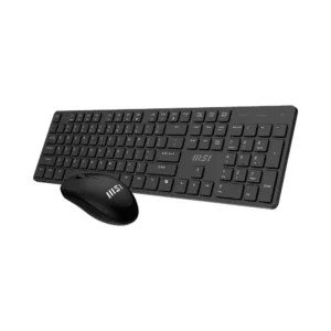 Alternative view of msi FORGE K200 US Layout Wireless Combo Keyboard and Mouse (Black)