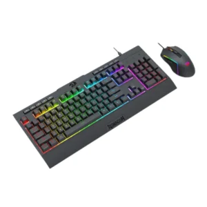 Alternative view of Open Box REDRAGON GAMING ESSENTIALS 2-in-1 Wired Keyboard/Mouse Set S151 (Black)
