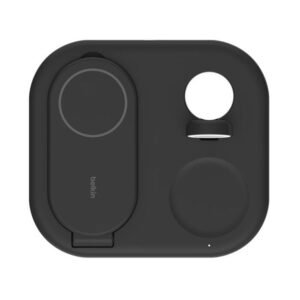 belkin BoostCharge 15W 3-in-1 Magnetic Foldable Charger WIZ029vfBK (Black) - Image 3