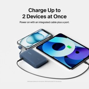belkin BoostCharge 20W Power Bank 10K with Integrated Cable - Image 15