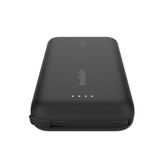 belkin BoostCharge 20W Power Bank 10K with Integrated Cable BPB021hqBK (Black) - Image 5
