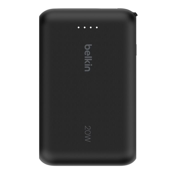 belkin BoostCharge 20W Power Bank 10K with Integrated Cable BPB021hqBK (Black) - Image 6