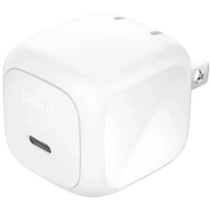 belkin BoostCharge 45W Compact USB-C Wall Charger with USB-C to USB-C Cable 1.0m WCA013kq1MWH (White) - Image 3