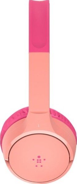 belkin SoundForm™ Mini Wireless On-Ear Headphones for Kids AUD002btPK (Pink) - Image 3