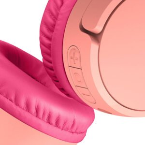 belkin SoundForm™ Mini Wireless On-Ear Headphones for Kids AUD002btPK (Pink) - Image 4
