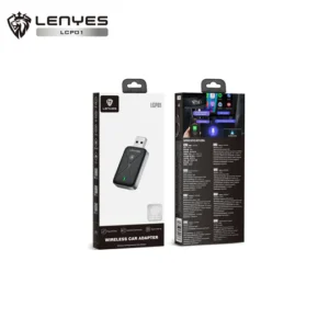 Alternative view of LENYES LCP01 Wireless Car Play/Android Auto Adapter (Black)