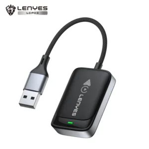 LENYES LCP03 Wireless Car Play/Android Auto Adapter (Black)