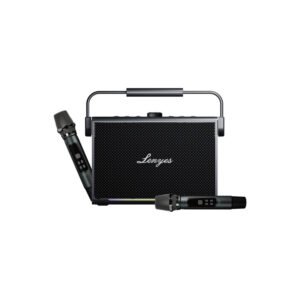 LENYES TITAN2 200W TWS RGB Bluetooth Speaker with 2-Mic (Black)