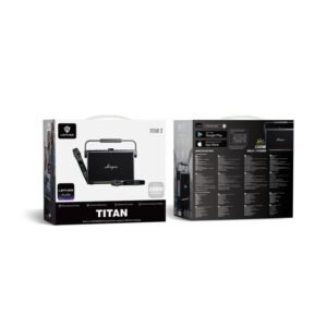Alternative view of LENYES TITAN2 200W TWS RGB Bluetooth Speaker with 2-Mic (Black)