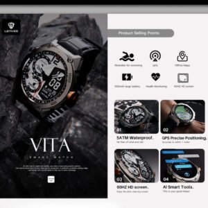 LENYES VITA GPS Sports Smart Watch - Image 7