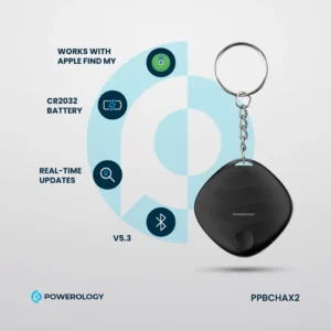 Alternative view of POWEROLOGY Smart Tag PPBCHAX2 (Black)