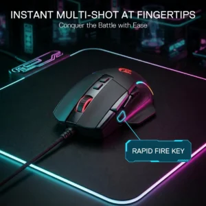 Alternative view of REDRAGON VIPER Wired RGB Gaming Mouse M925 (Black)