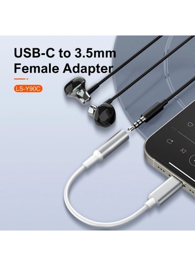 LDNIO LS-Y90C USB-C Male to 3.5mm Female Adapter - Image 4