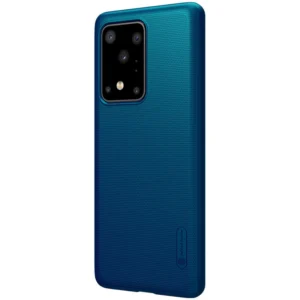 Alternative view of SAMSUNG S20Ultra- Nillkin Super Frosted Shield Back Case -Peacock Blue