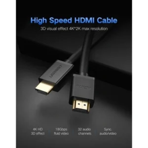 UGREEN 10111 HD104 HDMI 4K Cable 15.0m (Black) - Image 3
