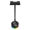 COUGAR BUNKER S RGB Headset Stand with 2-Port USB 2.0 Hub and 14 RGB Lighting Effects