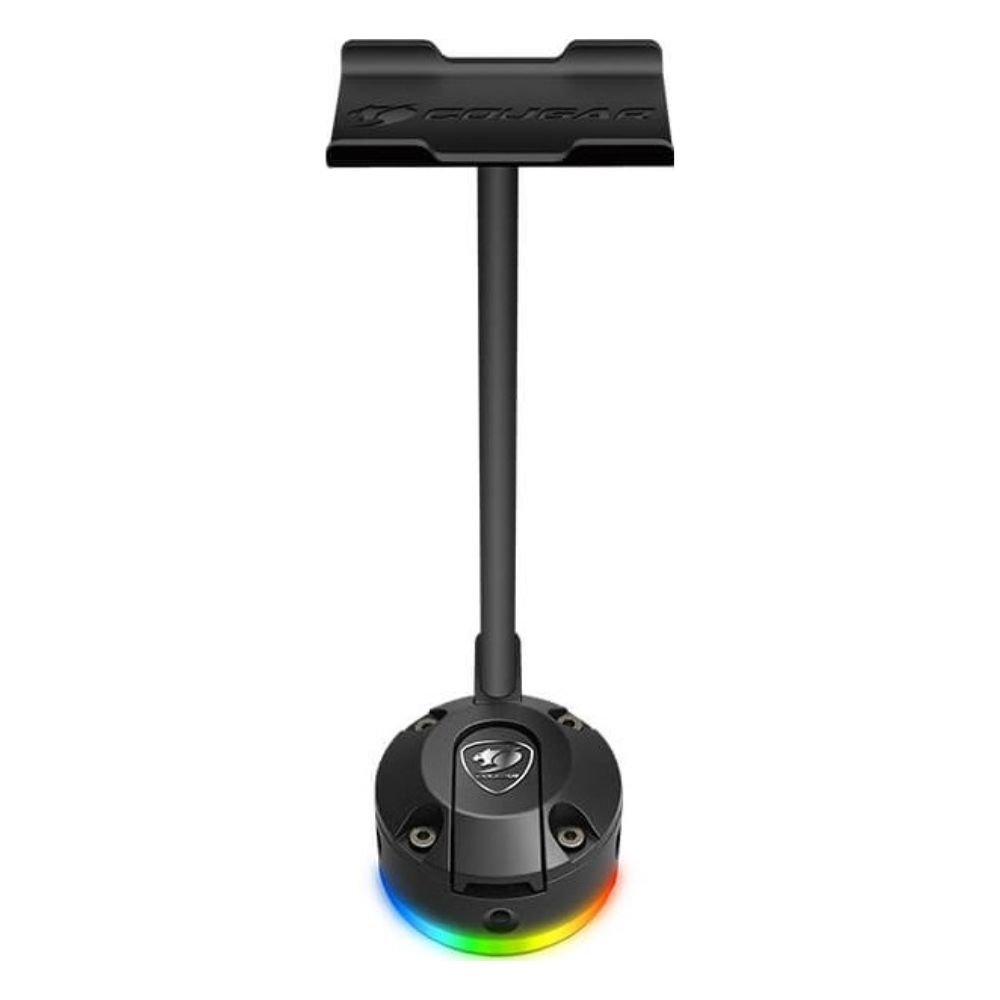 COUGAR BUNKER S RGB Headset Stand with 2-Port USB 2.0 Hub and 14 RGB Lighting Effects