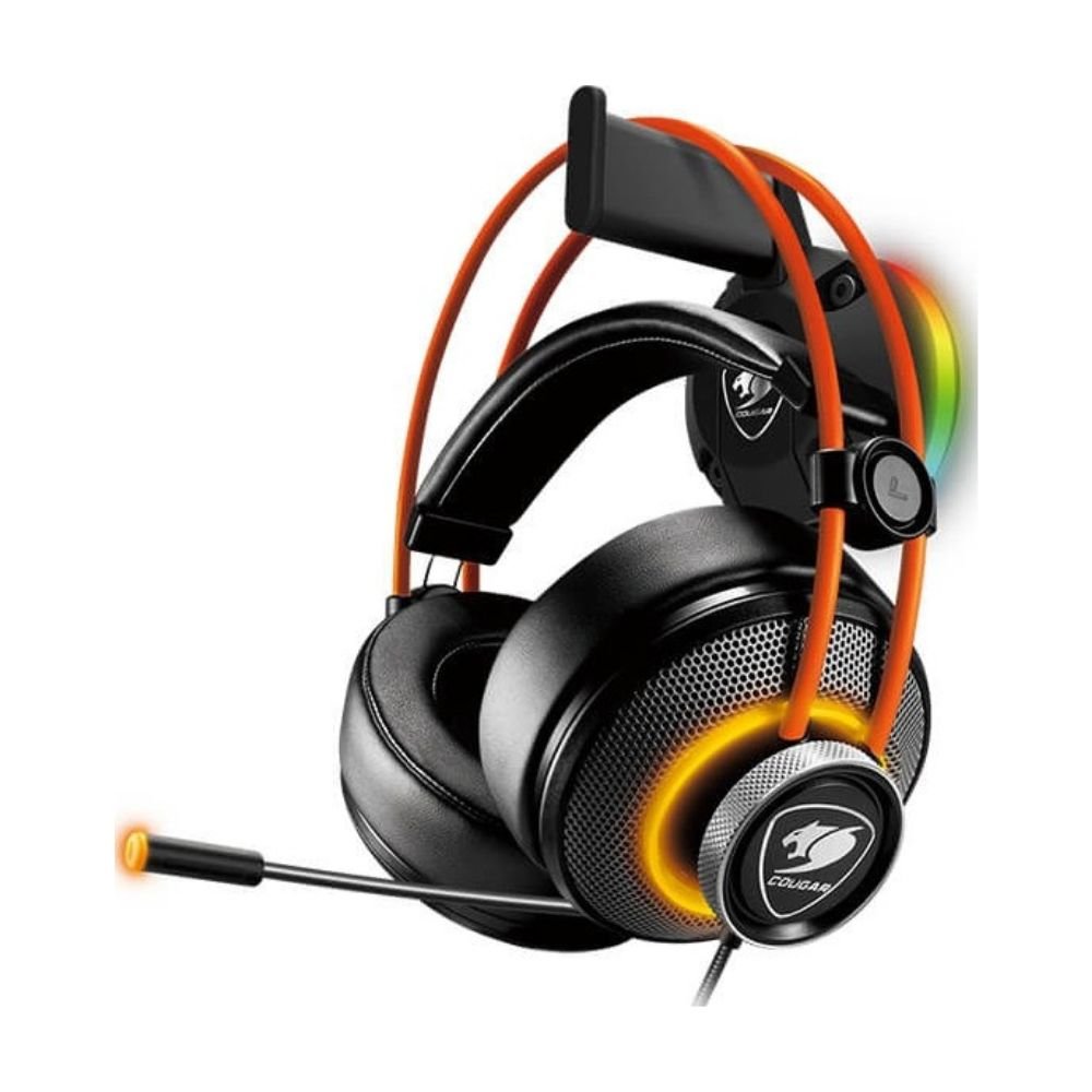 COUGAR BUNKER S RGB Headset Stand with USB HUB CGR-XXNB-HS1RGB - Image 3