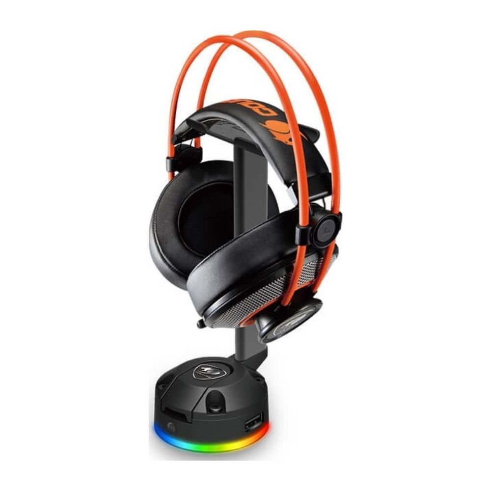 COUGAR BUNKER S RGB Headset Stand with USB HUB CGR-XXNB-HS1RGB - Image 4