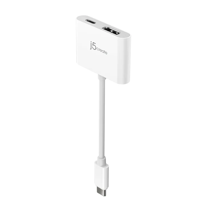 j5create JCA152 USB-C To 4K HDMI Adapter With Power Delivery -WHITE - Image 5