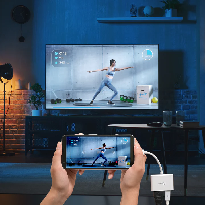 j5create JCA152 USB-C To 4K HDMI Adapter With Power Delivery -WHITE - Image 9