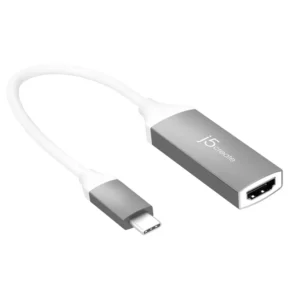 Alternative view of j5create JCA153G USB-C To 4K HDMI Adapter-WHITE