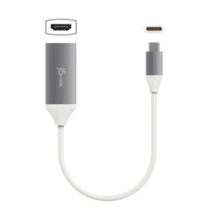 j5create JCA153G USB-C To 4K HDMI Adapter-WHITE - Image 3