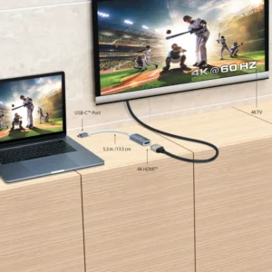 j5create JCA153G USB-C To 4K HDMI Adapter-WHITE - Image 6