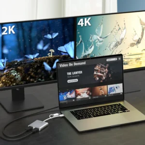 j5create JCA365 USB-C To Dual HDMI Multi-Monitor Adapter -WHITE - Image 3